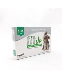 Pipeta Fit Up 2 a 10 KG Perro Chico (Verde)