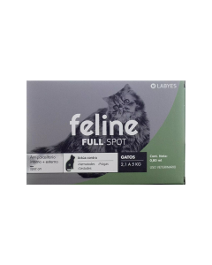 Pipeta Feline Full Spot 2.1 - 5 KG Gato (Verde)