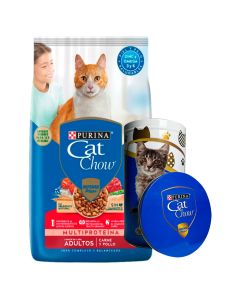 Cat Chow - Gato Adults Carne &amp; Pollo-15Kg