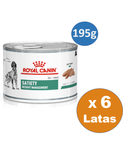 Royal canin - Dog Satiety Weight Management Lata Pack 6 Unid