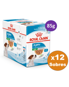 Royal Canin - Pouch Mini Puppy Caja 12 Unid