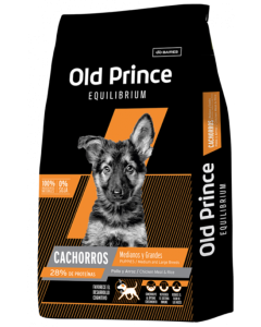  Old Prince - Equilibrium Cachorros Medianos y Grandes Pollo y Arroz