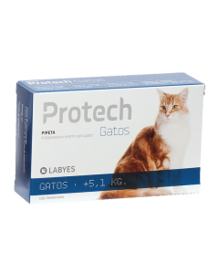 Pipeta Protech +5 KG Gato (Azul)