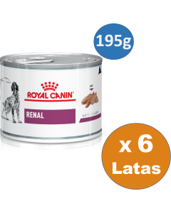 Royal canin - Dog Renal Lata Pack 6 Unid
