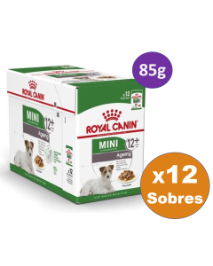 Royal Canin - Pouch Mini Adult +12 Caja 12 Unid